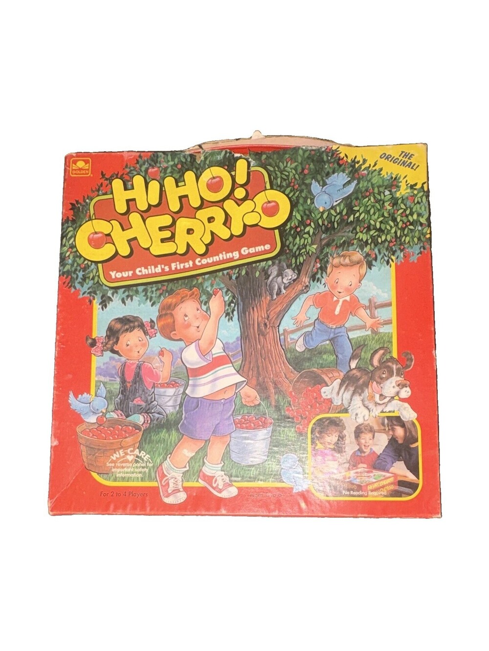 Vintage Golden Hi Ho Cherry O Board Game Complete 1990s 2-4 Players Boxed⁠